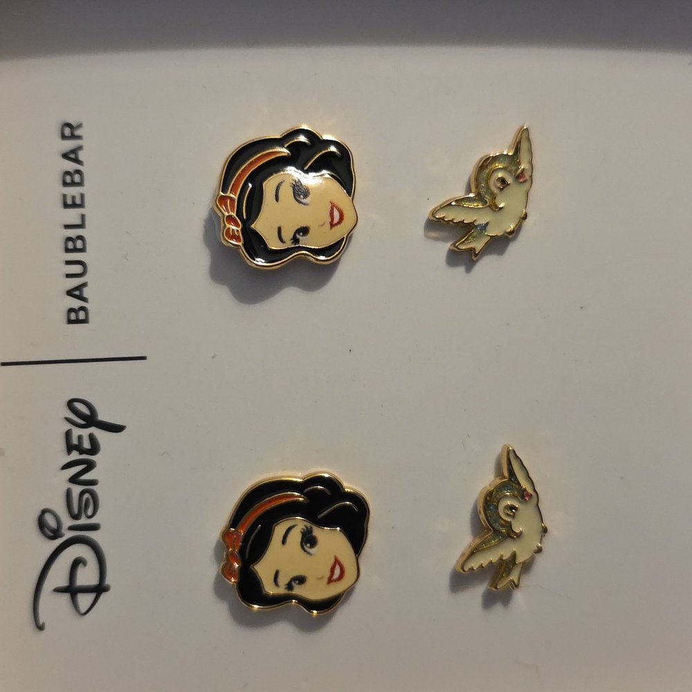 NIN Disney BaubleBar Princess Earrings Pick Your Pincess - Picture 2 of 3